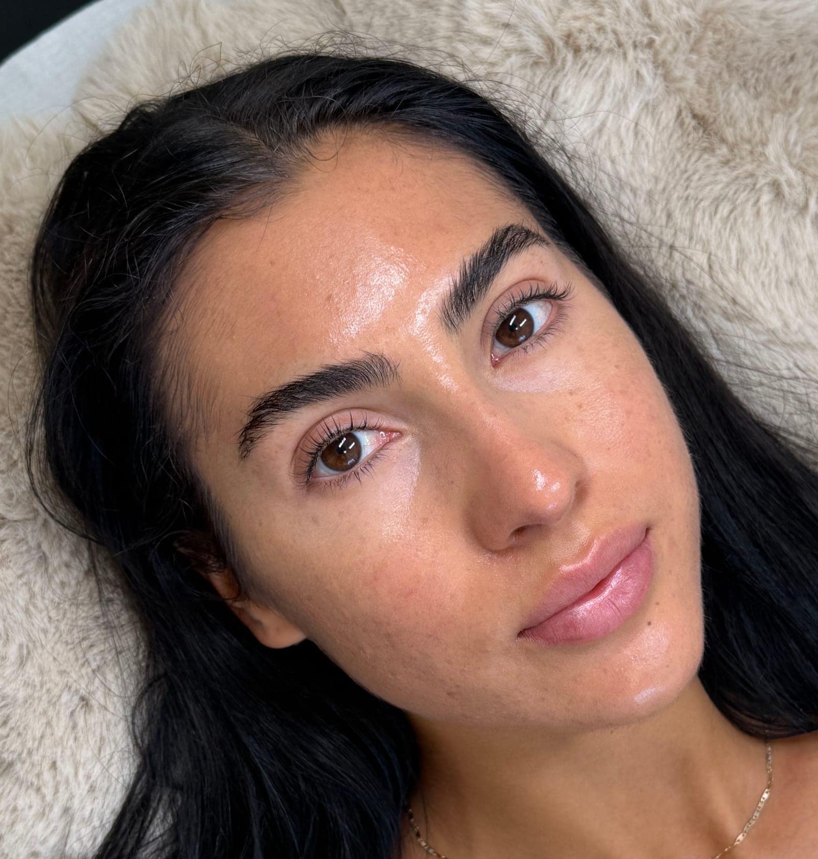 Before, Korean Lash Lift