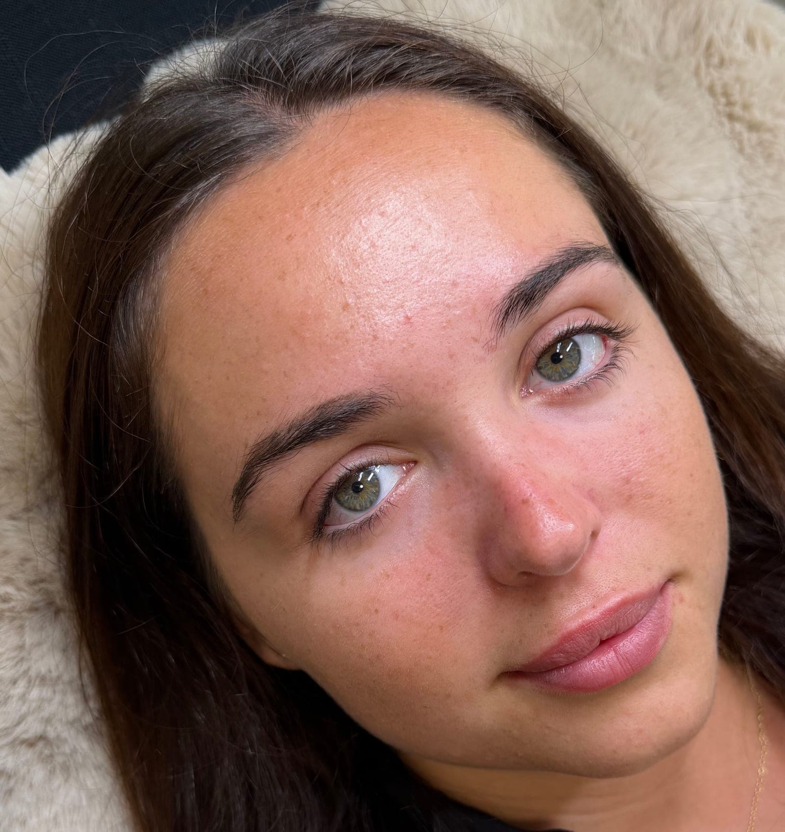 Natural lashes before lash lift at Bondi Aesthetic Room, Bondi Beach Sydney